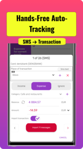 Import SMS & Push notifications